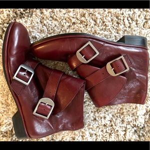 Via Spiga Genuine Leather Boots